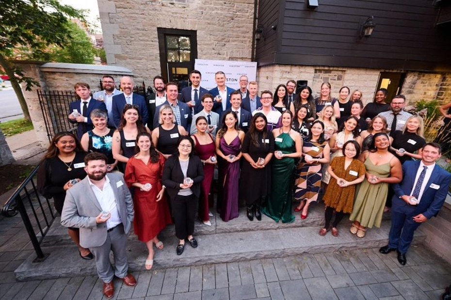group of Kingston's 40 under 40 winners